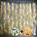 Cascata Guirlanda Verde com Led 12 Peças - My Store